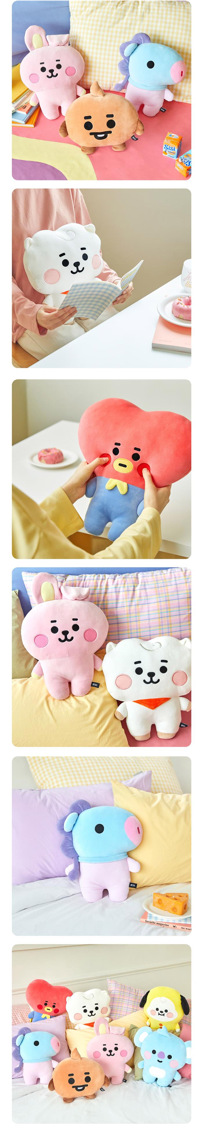 hug cushion bt21